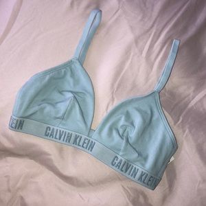 Calvin Klein modern triangle bra